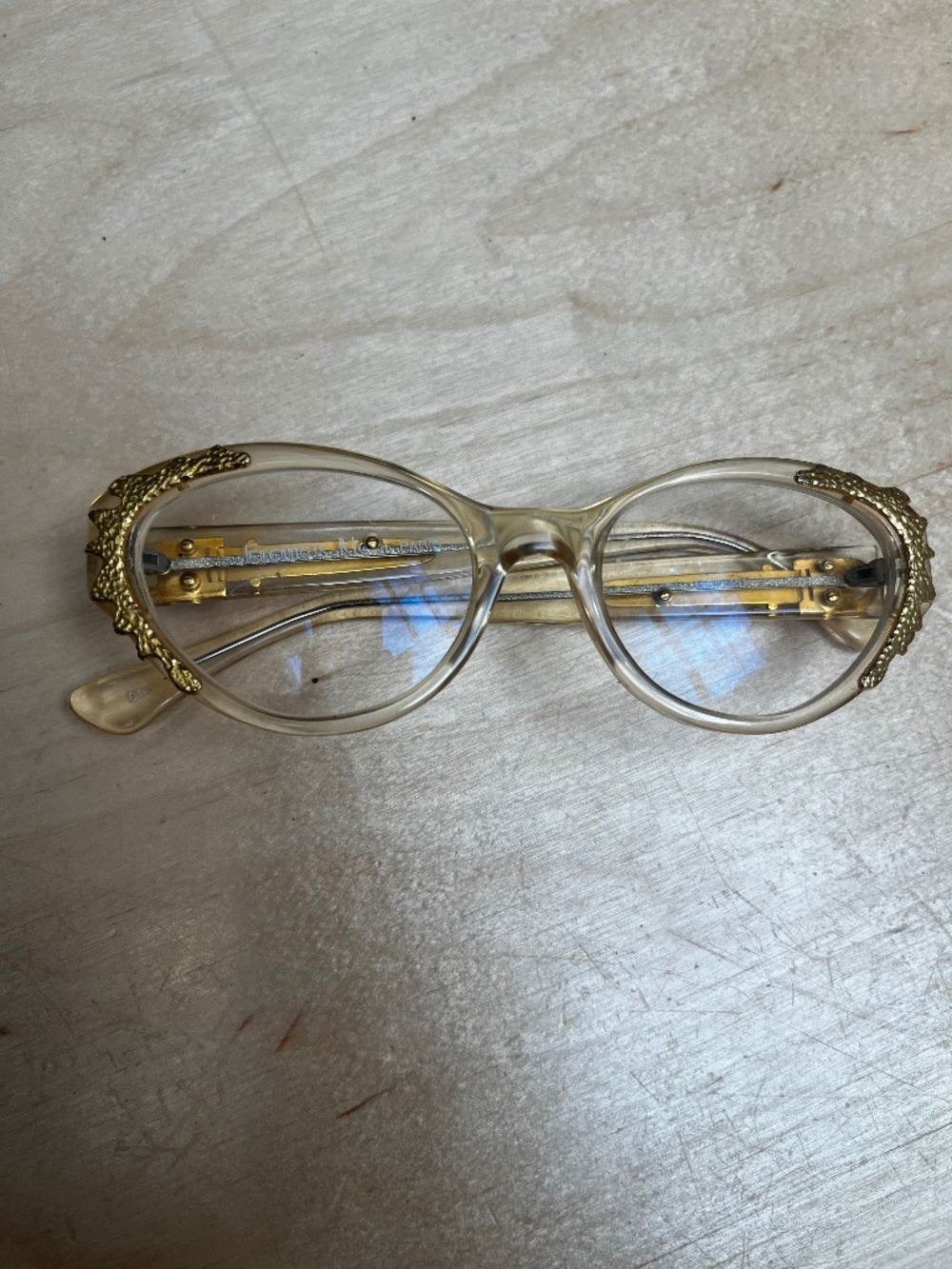 Vintage midcentury cat eye Frances Klein frames